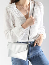 Pochette De Soir�e L Paddock Cuir Etrier Bleu paddock EPAD075L-vue-porte